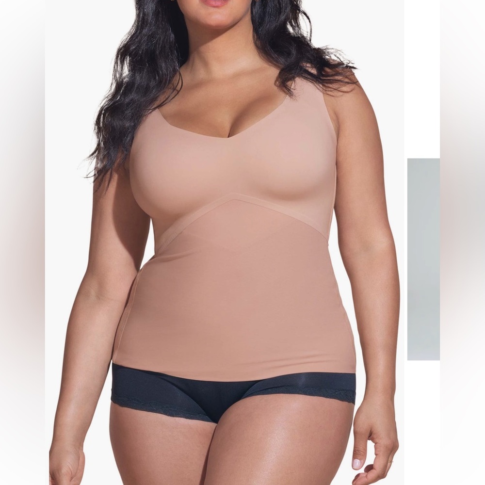 HoneyLove Liftwear Tank Body Shaper Sand Size 3X
